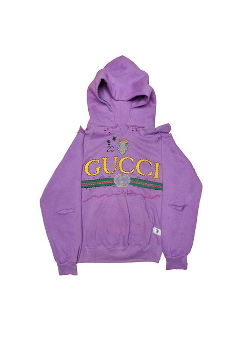 purple gucci hoodie